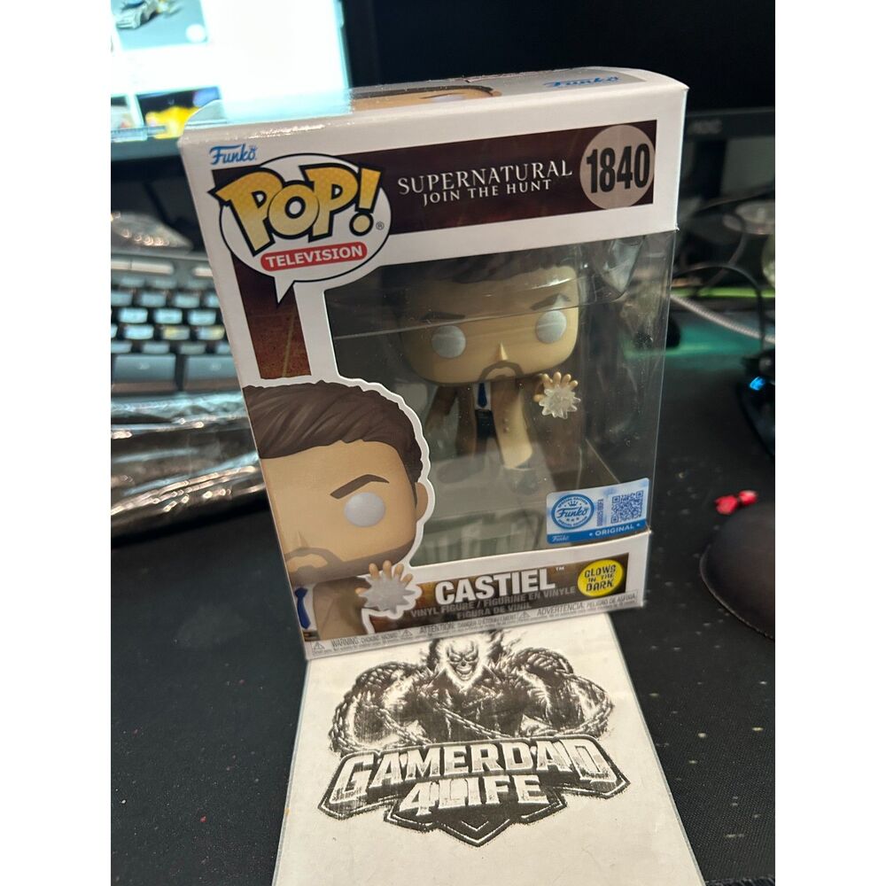 Funko Pop! Supernatural - Castiel Glow-in-the-Dark Exclusive # 1840